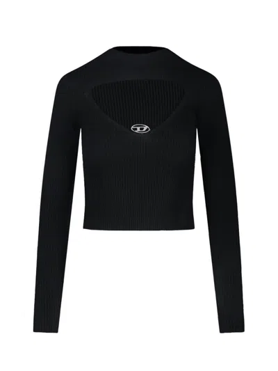 DIESEL 'OLINA' CROP T-SHIRT