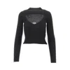 Diesel Olina Black Wool Sweater In Black