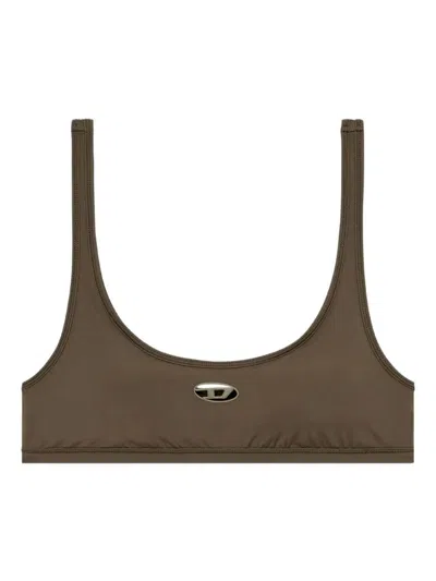 Diesel Olive Green 'chelsea-utlt' Sports Bra
