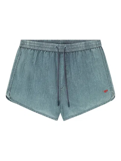 Diesel Oliver-30-d-pop Swim Shorts In Blue