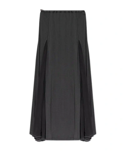 Diesel O-longrei Skirt In Gray