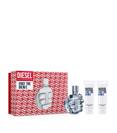 Diesel Only The Brave Eau De Toilette Fragrance Gift Set (125ml) In Multi