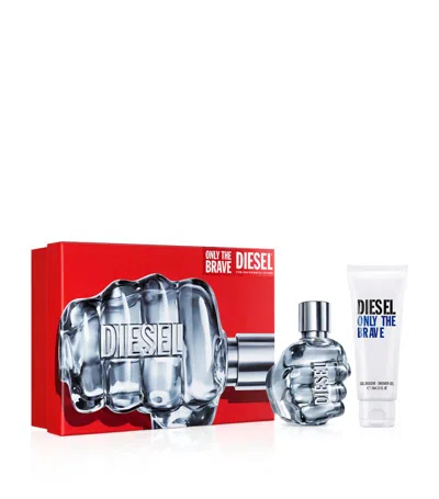 Diesel Only The Brave Eau De Toilette Fragrance Gift Set (50ml) In Multi