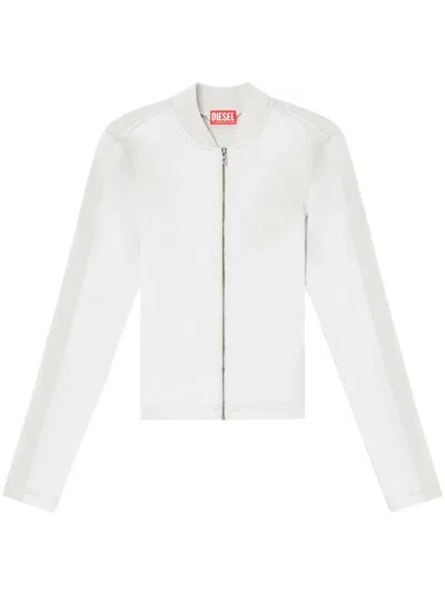 Diesel Oper Bomber Jacket In Grey