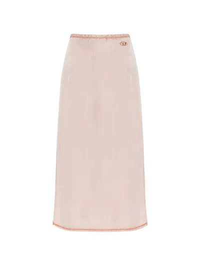 Diesel O-rietta Skirt In Pink