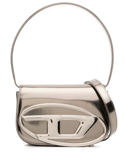 Diesel 1dr Shoulder Bag In Gold
