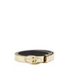 Diesel Oval Logo Belt Adjustable Length In Neutral