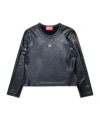 Diesel Oval D-appliqué T-shirt In Black