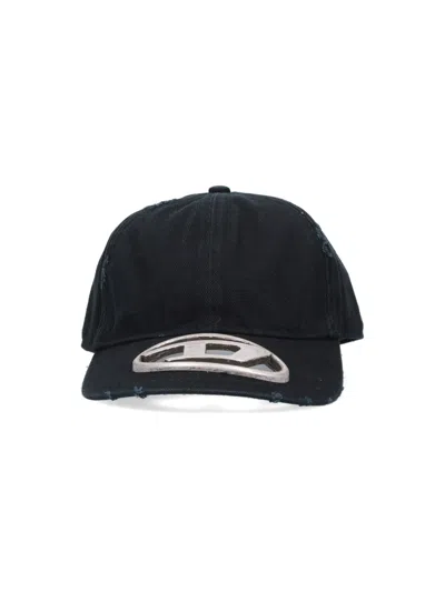 DIESEL 'OVAL D' BASEBALL CAP