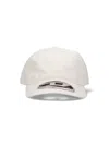 Diesel Baseball Cap With Metal Oval D Plaque In White