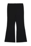 Diesel Oval D-embroidered Bootcut Leggings In Black