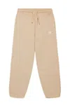 Diesel Oval D-embroidered Track Pants In Beige