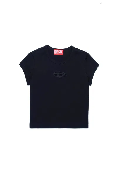 DIESEL OVAL D BRANDED T-SHIRT