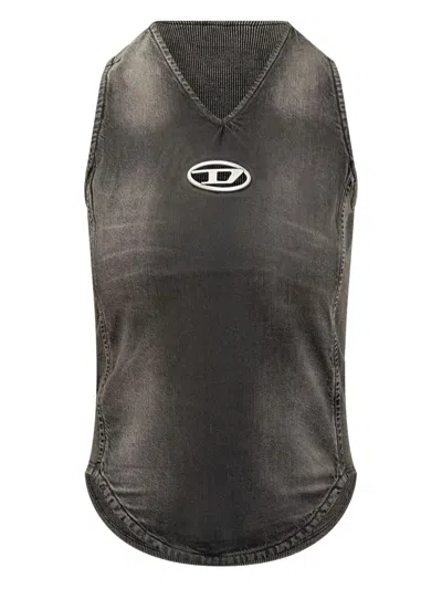 DIESEL DIESEL OVAL-D COTTON TOP