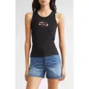Diesel T-lynys Tank Top In Black