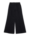 Diesel Oval D-embroidered Gabardine Trousers In Black
