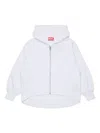 Diesel Oval D Hoodie In White