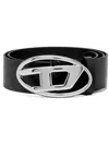 Diesel Oval D Logo B-1dr W Belt In Black