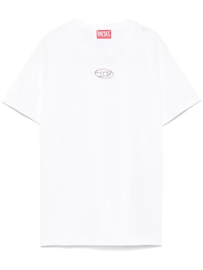 DIESEL OVAL D-LOGO T-SHIRT