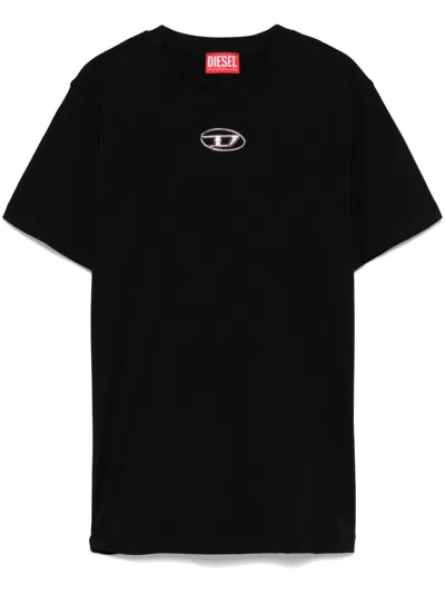 DIESEL OVAL D-LOGO T-SHIRT