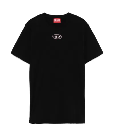 DIESEL OVAL D-LOGO T-SHIRT