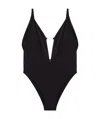 Diesel Daisydnm Onepiece Swimsuit In Black