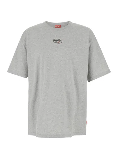 Diesel T-boxt T-shirt In Grey