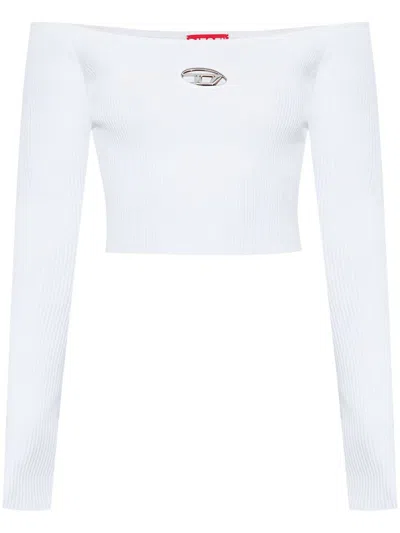 Diesel Oval-d Top In White