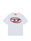 Diesel Oval D T-shirt In White