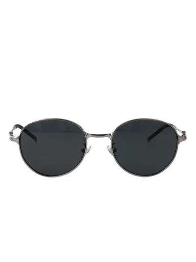 Diesel Oval-framed Sunglasses In Black