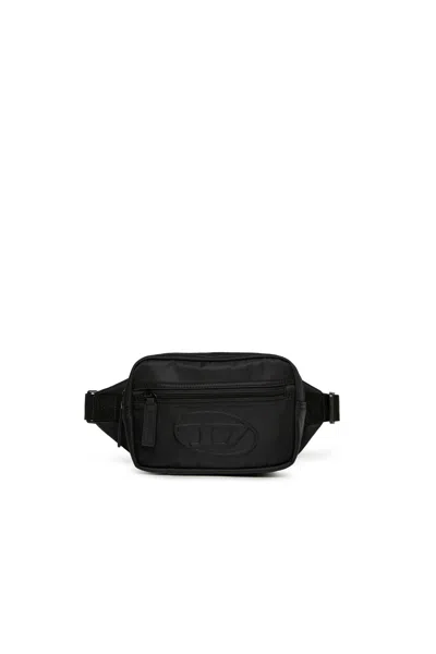 Diesel Oval Logo Branded Funny Pack In Black
