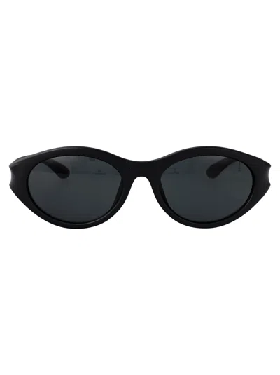 Diesel Oval Sunglasses 0 Dl3005 U 200287 In Black