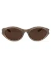 Diesel Oval Sunglasses 0 Dl3005 U 201273 In Neutral
