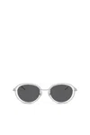 Diesel Oval Sunglasses In Black