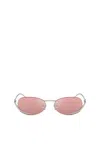 Diesel Occhiali Da Sole Ovali In Pink