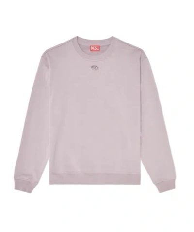 Diesel Oval-d Embroidered Sweatshirt In Multi