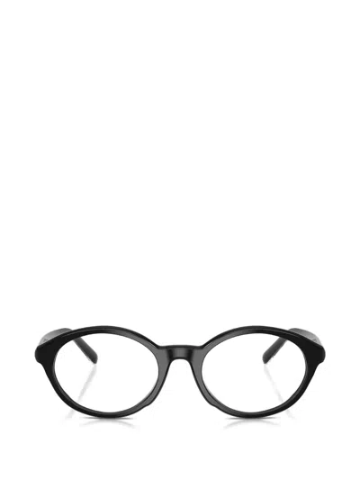 Diesel Oval-frame Glasses In Black