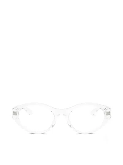 Diesel Oval-frame Glasses In White
