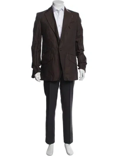 Pre-owned Diesel Overcoat In Brown