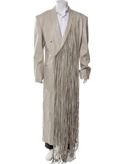 Pre-owned Diesel Overcoat In Neutral