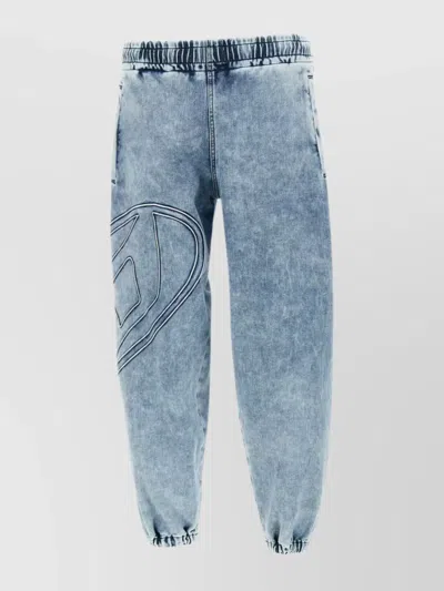 Diesel Oversize Recycled Cotton Denim Trousers