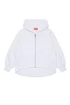 Diesel Oval D Hoodie In White