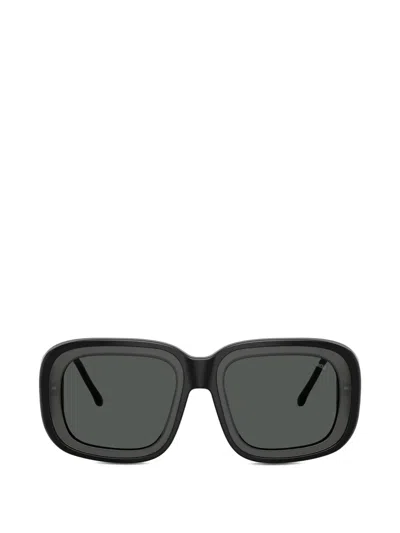 Diesel Oversized Square-frame Sunglasses In Gray