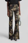 Diesel P-affal Pants In Camouflage Viscose In Multi