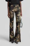 Diesel P-affal Pants In Camouflage Viscose In Multi