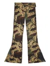 Diesel Jazz Pants With Mixed Camo Prints