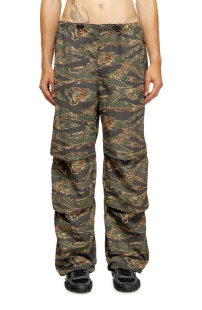 Diesel ® P-anic Camo Nylon Drawstring Pants