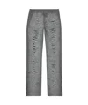Diesel Plaid Casual Pants In Gray