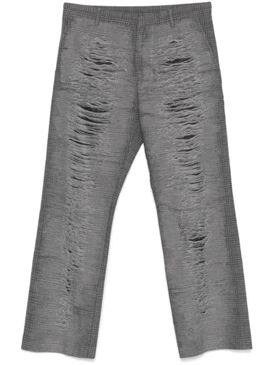 Diesel P-boix Trousers In Grey