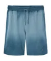 Diesel P-crowne-r1 Faded Sweat Shorts In Blue